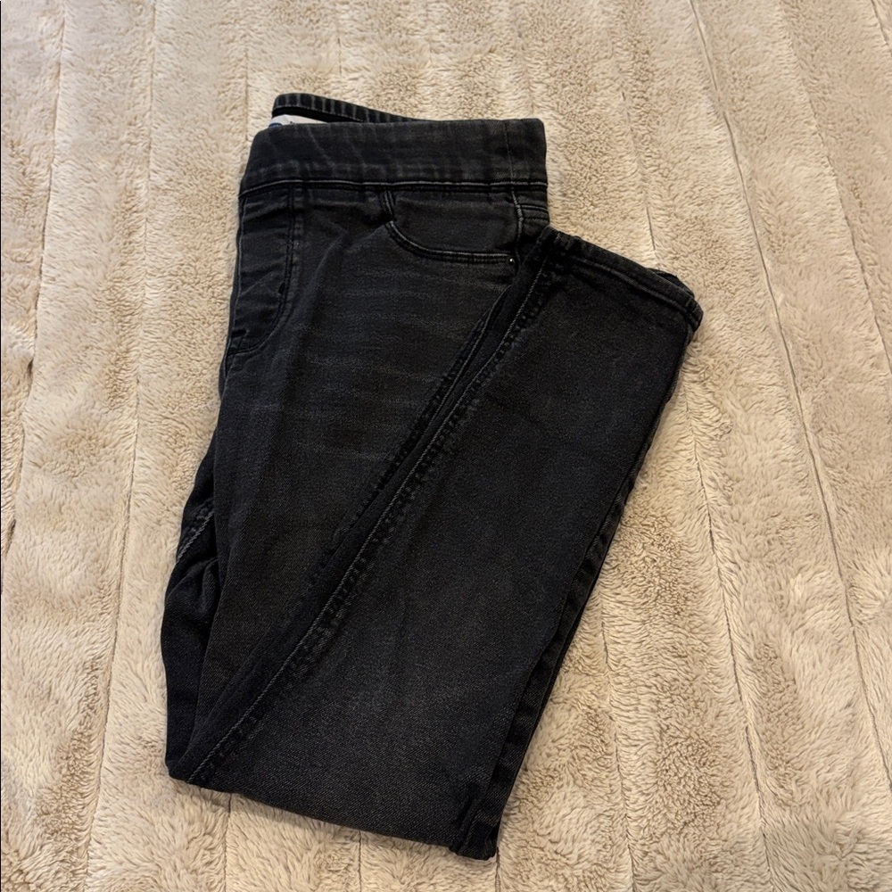 Old Navy Black Rockstar Super Skinny Jeggings